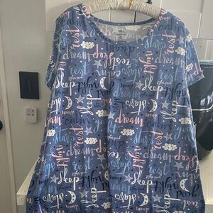 Secret Treasures Blue Sleepwear with Starry Print